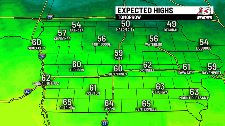 Forecast: Wind, rain, snow in the future