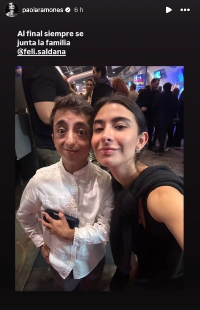 Paola Ramones responde a las burlas con foto junto al hijo de "La Güereja". Foto: IG @paolaramones