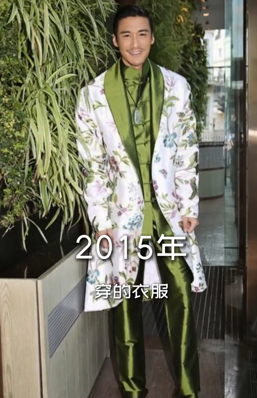 54岁胡兵伦敦走秀，与外国小鲜肉同框霸气十足赢麻了