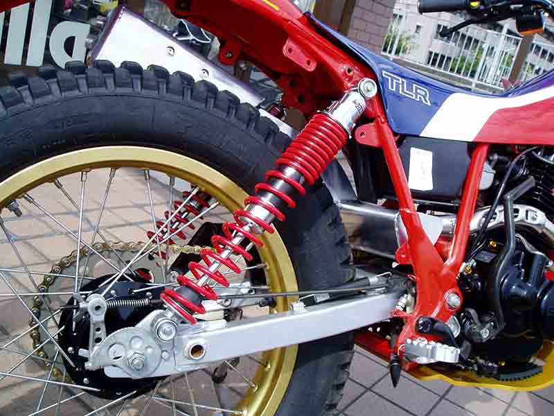 ホンダ　TLR200 TL125用　YSS リアサスペンション Yahoo!オークション - YSS リアショック 385ミリ TLR200 TL125用