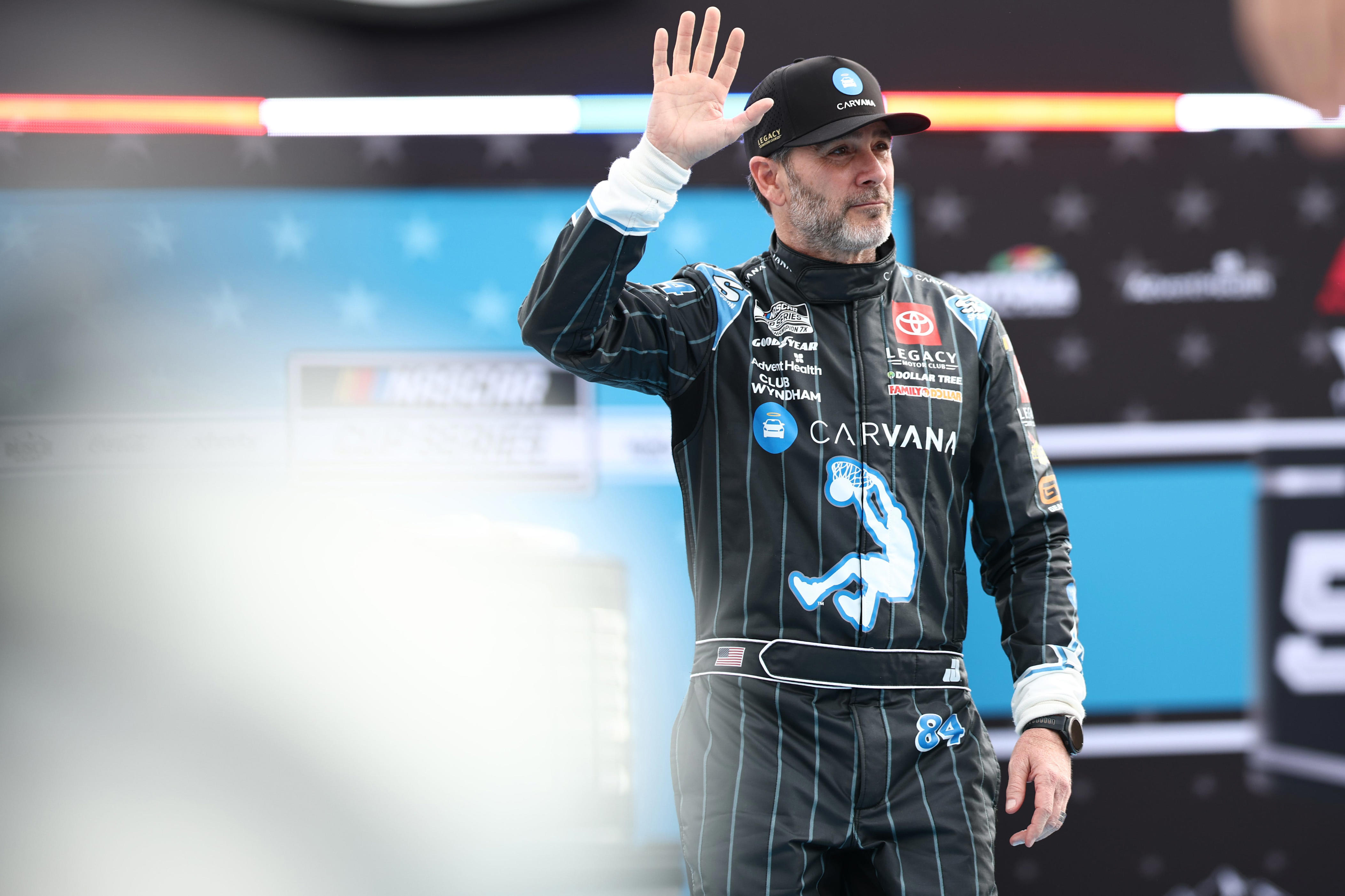 Seven-time NASCAR champion Jimmie Johnson finishes third in 2025 ...