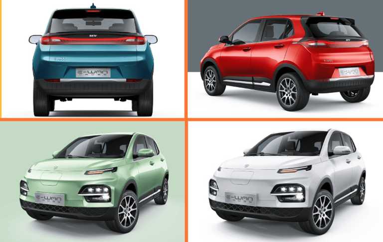 ¿Más barato que el Olinia? Auto eléctrico chino-mexicano le hace competencia al de Sheinbaum. Foto: Especial