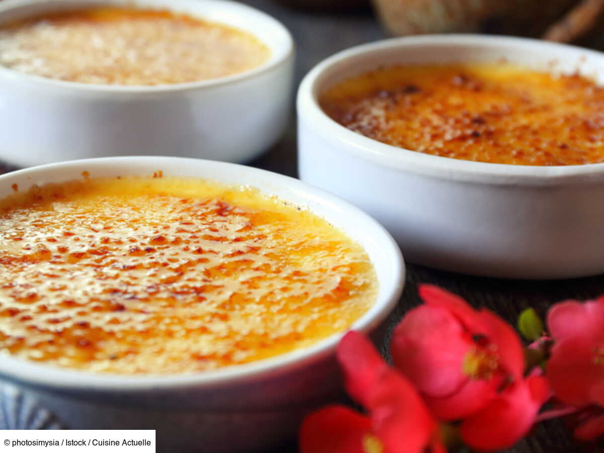 Crème brûlée maison : un chef étoilé dévoile sa recette et son ...