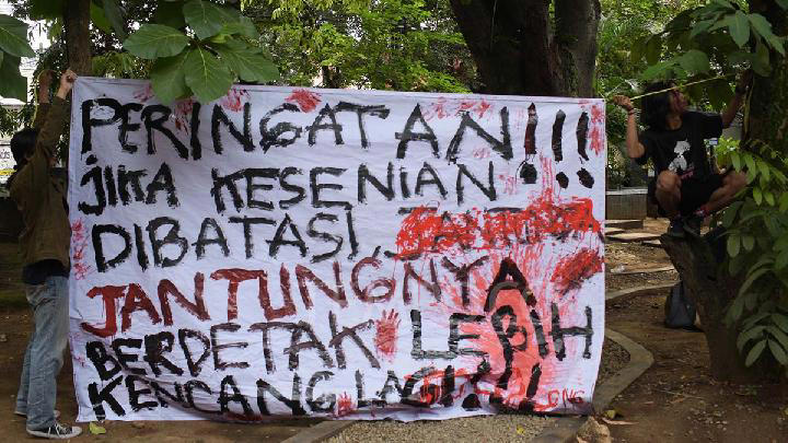 Reaksi Seniman Soal Pelarangan Teater Wawancara dengan Mulyono di ISBI Bandung