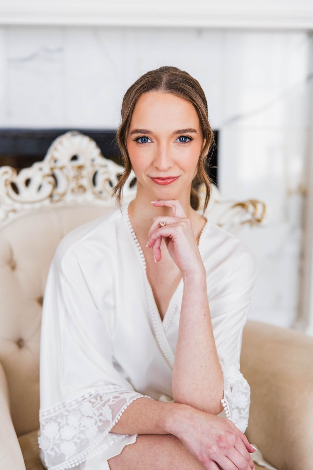 Bride struggles through vows as baby screams during ceremony ‘Left me