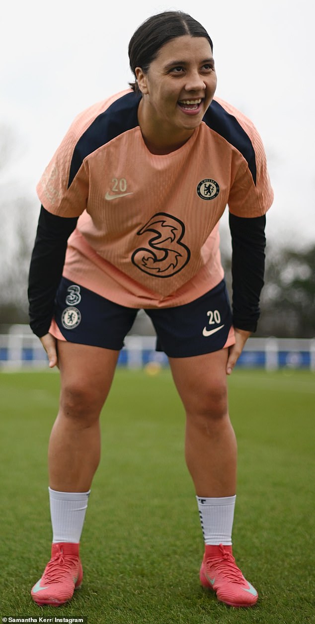 Sam Kerr's cheeky message for English rival who helped break Australian