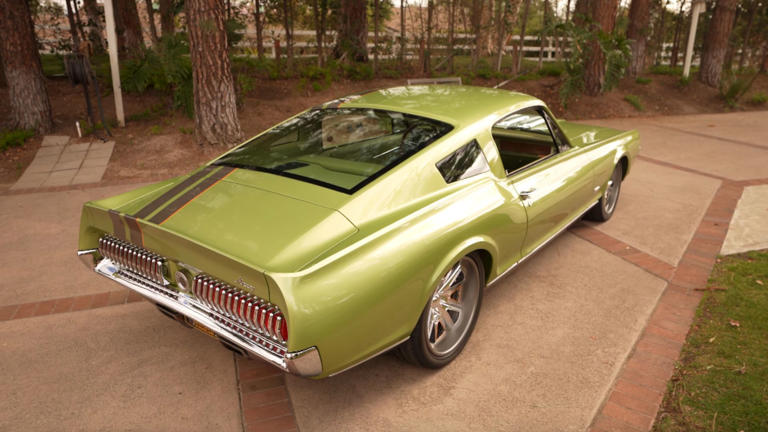 1968 Mercury Cougar Features A Unique Fastback Design