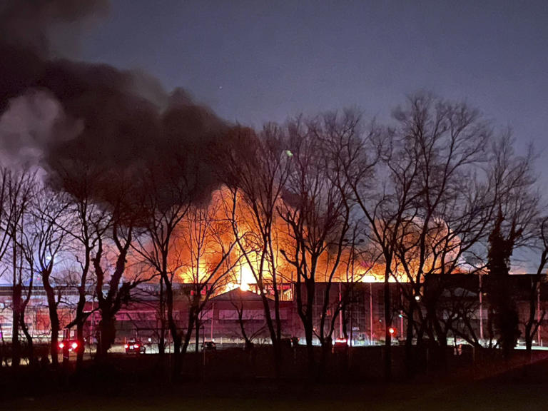 Fire crews battle massive industrial fire at Montgomery County’s SPS