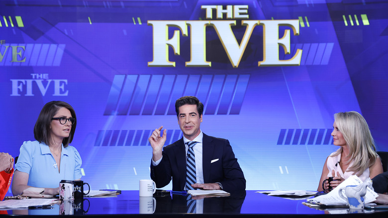 Cohosts on set of "The Five"
