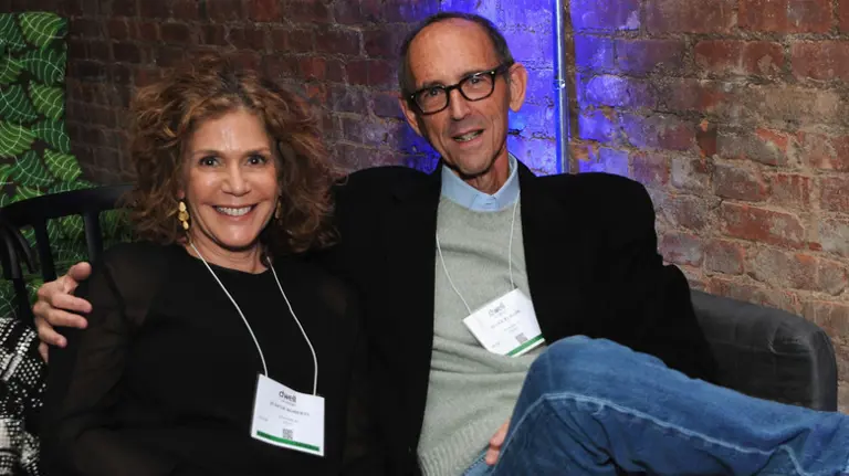 Mark Tarlov and Judith Roberts sitting together