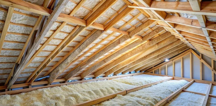 Loft insulation between rafters 2025