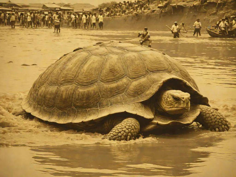 黄河巨龟传奇：科学揭秘1965年的神秘现身