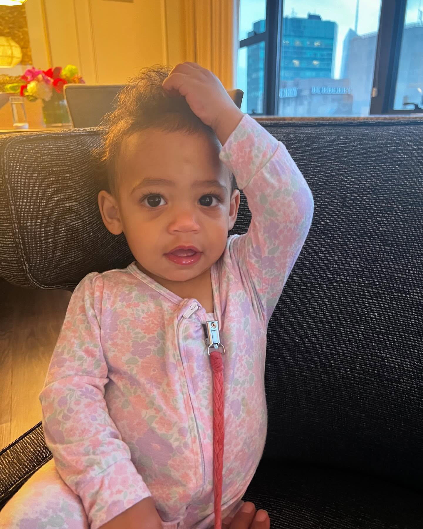 Serena Williams rocks strappy cutout swimsuit with ‘mini me’ daughter Adira