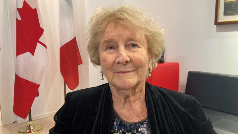Antonine Maillet, romancière et dramaturge acadienne, ici en 2021, est décédée le 17 février 2025, à l'âge de 95 ans.