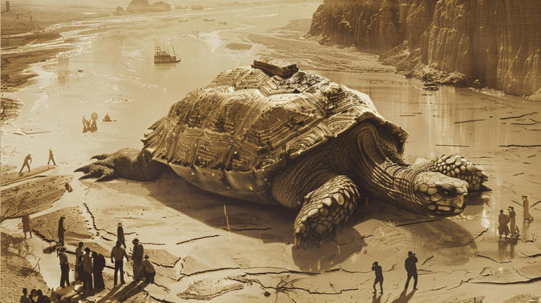 黄河巨龟传奇：科学揭秘1965年的神秘现身