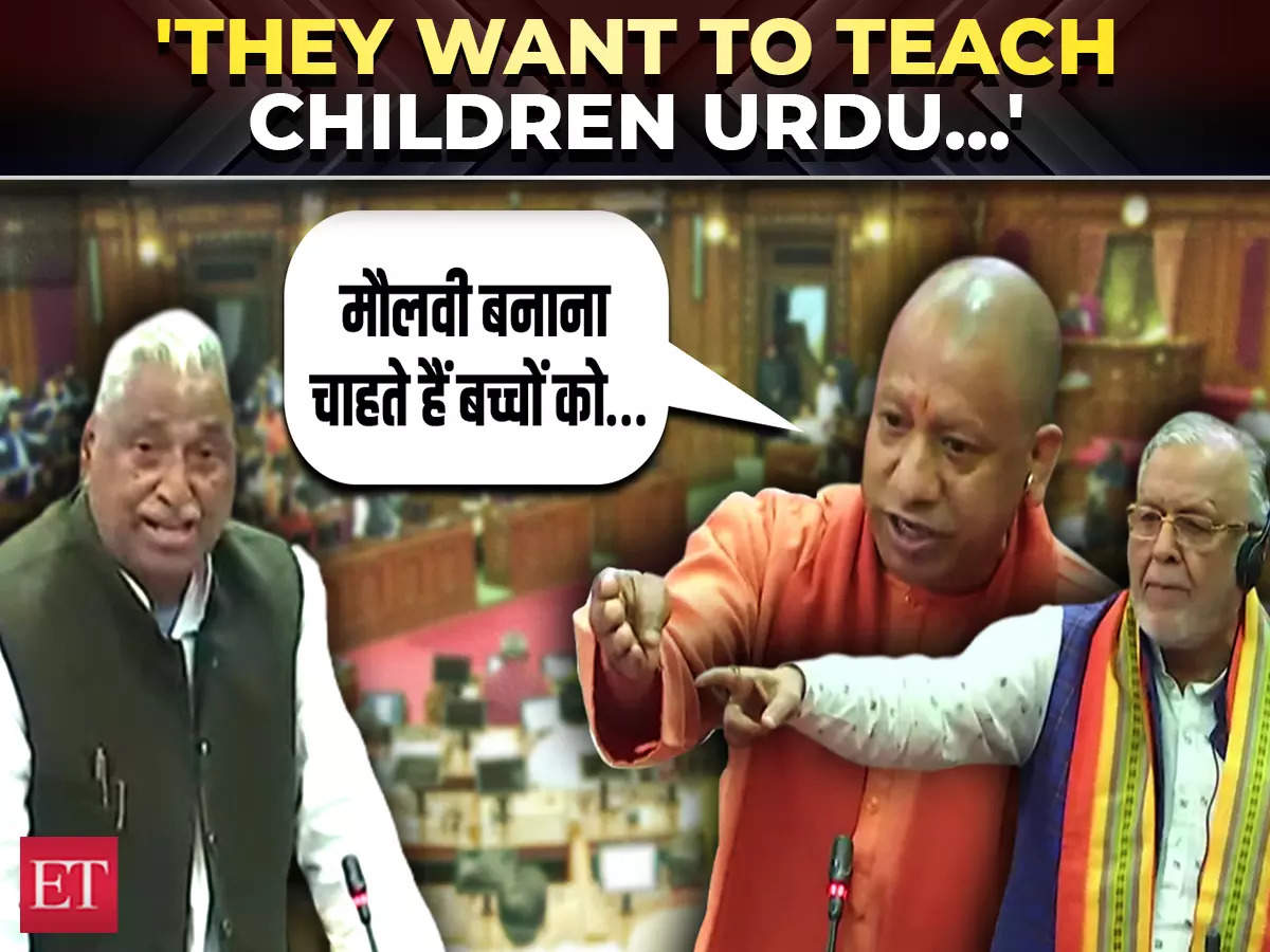 'Bachcho Ko Maulvi Banana Chahate Hain...': Heated debate b/w CM Yogi, Mata Prasad over languages