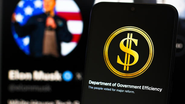 DOGE is looking to cut waste, fraud and abuse from the federal government. Getty Images