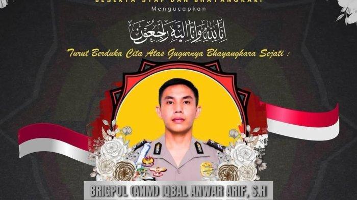 Satu anggota Brimob Satgas Operasi Damai Cartenz, Briptu Iqbal Anwar Arif gugur setelah peluru mengenai bagian leher dan lengannya dalam penyerangan di Yalimo, Papua Pegunungan, Jumat (17/1/2025), sekitar pukul 16.30 WIT. (Instagram)