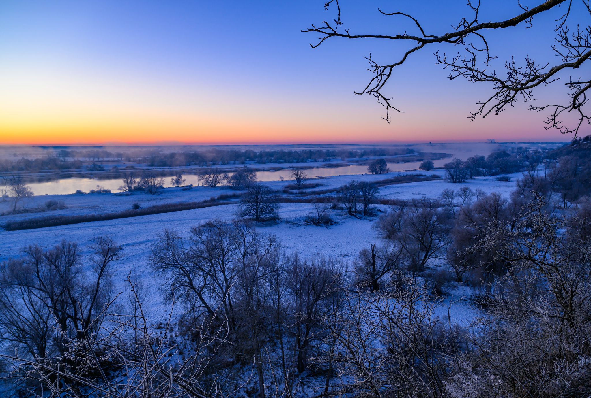 Eiskalter Start in den Tag - Tiefstwerte von minus 12 Grad