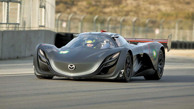The Mazda RX-500 concept was a shooting brake with weird lights