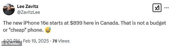 is also £100/$100 more expensive than predicted – making fans on social media question its 'budget' tagline