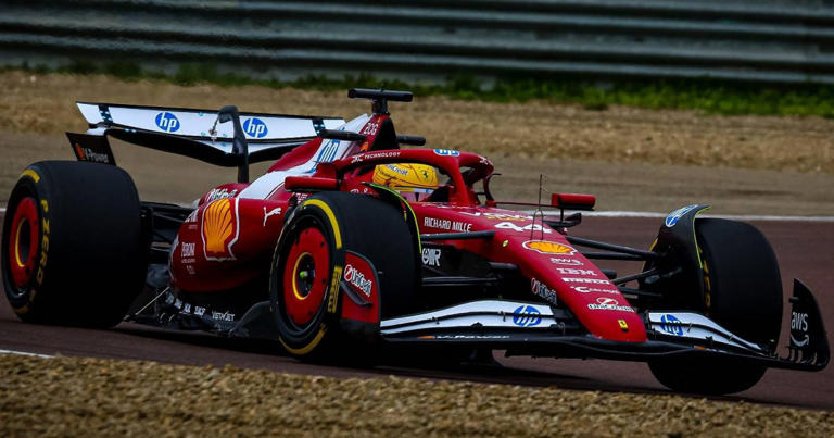 Lewis Hamilton gives first Ferrari SF-25 verdict after track debut