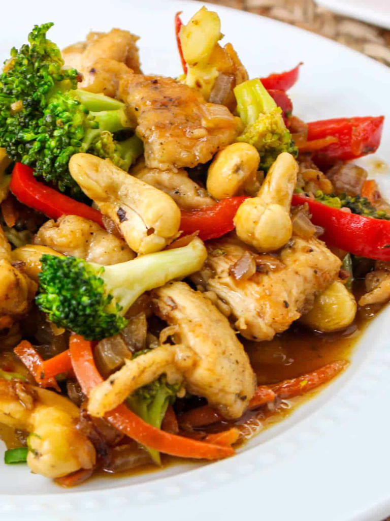 Honey Garlic Chicken Stir Fry