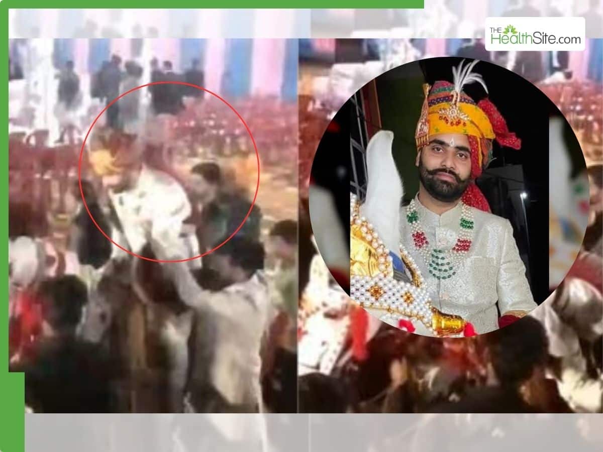 Viral Video MP Groom Suffers Heart Attack During Wedding Procession