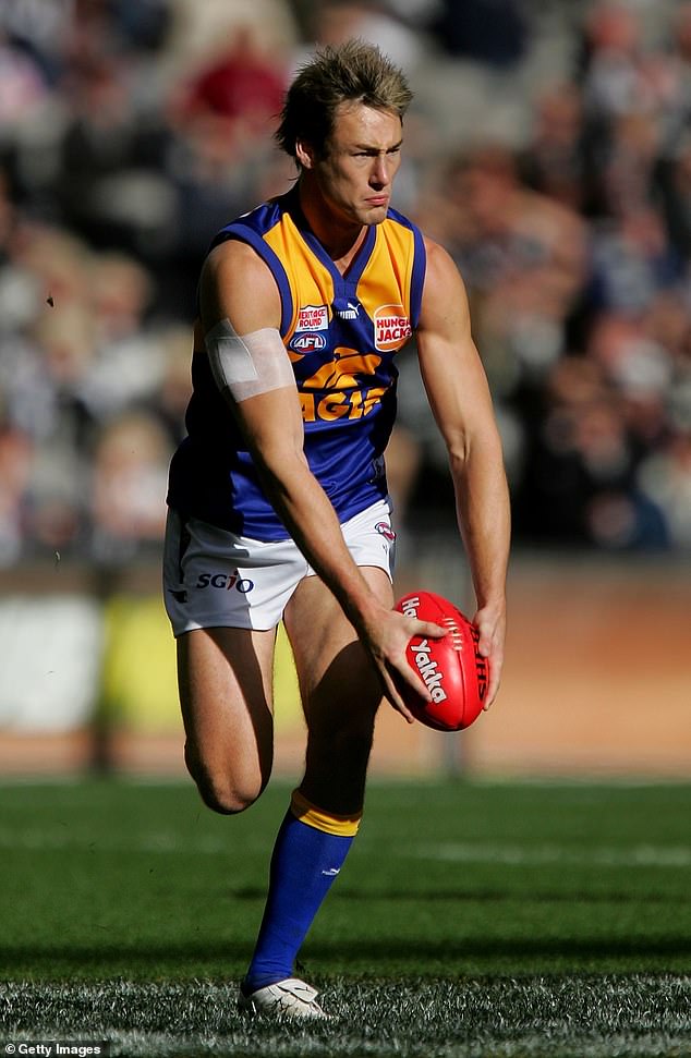 Ben Cousins leads who's who of Australian rules football at emotional