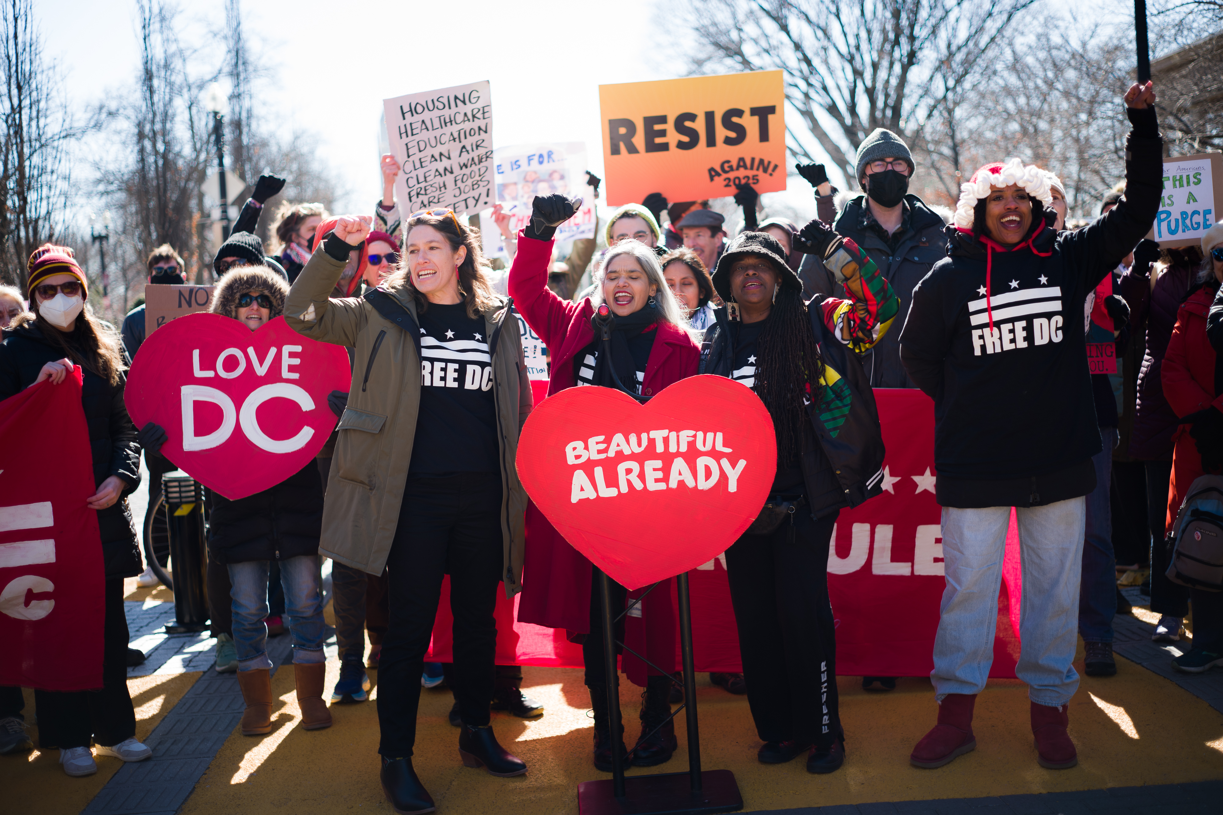 How Free DC became the face of the capital’s anti-Trump resistance
