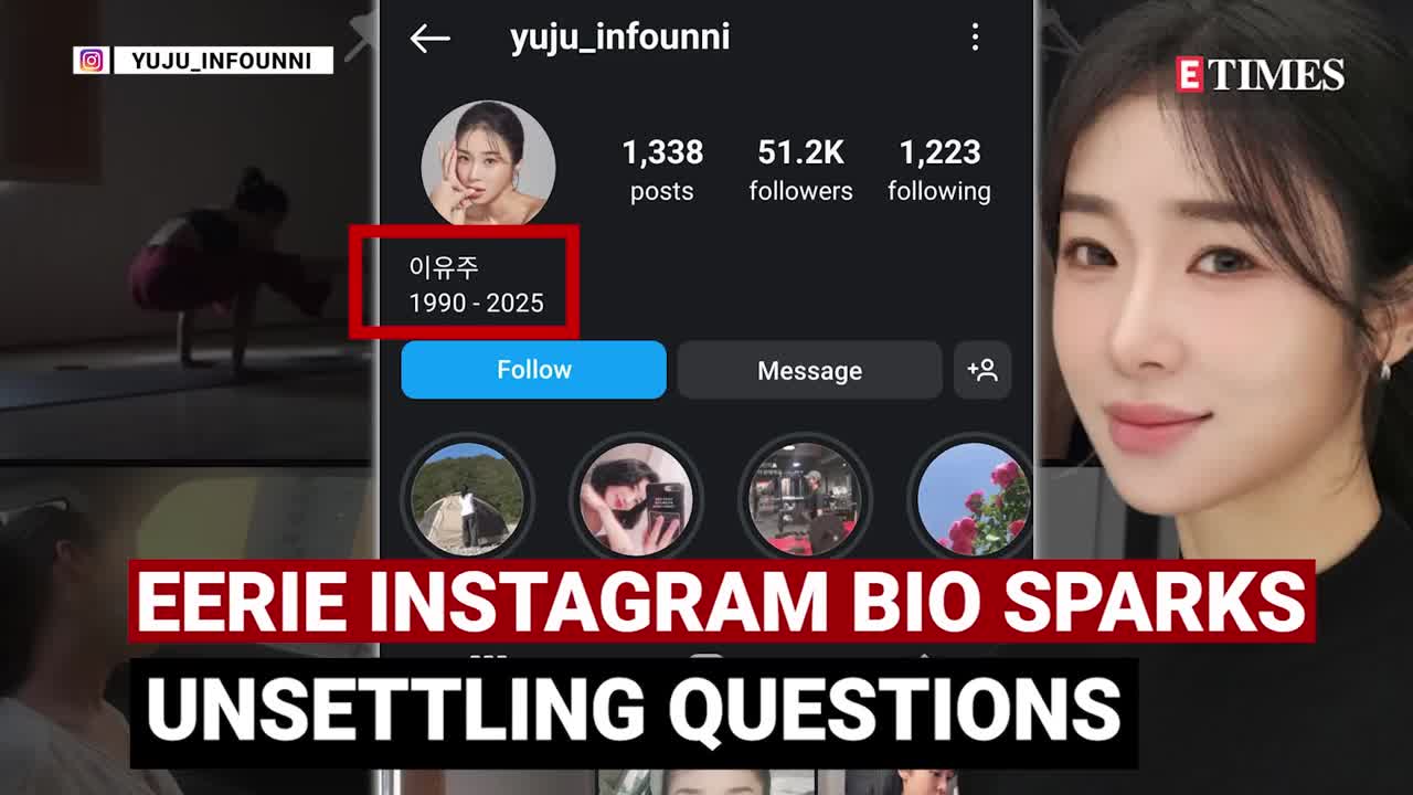Lee YooJoo’s Eerie Instagram Bio Sparks Shock Did She Predict Her