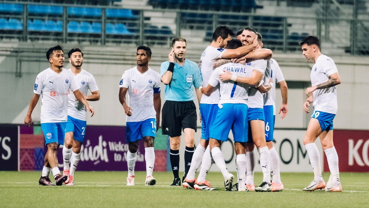 Lion City Sailors advance in style to be last ASEAN club standing in AFC  Champions League