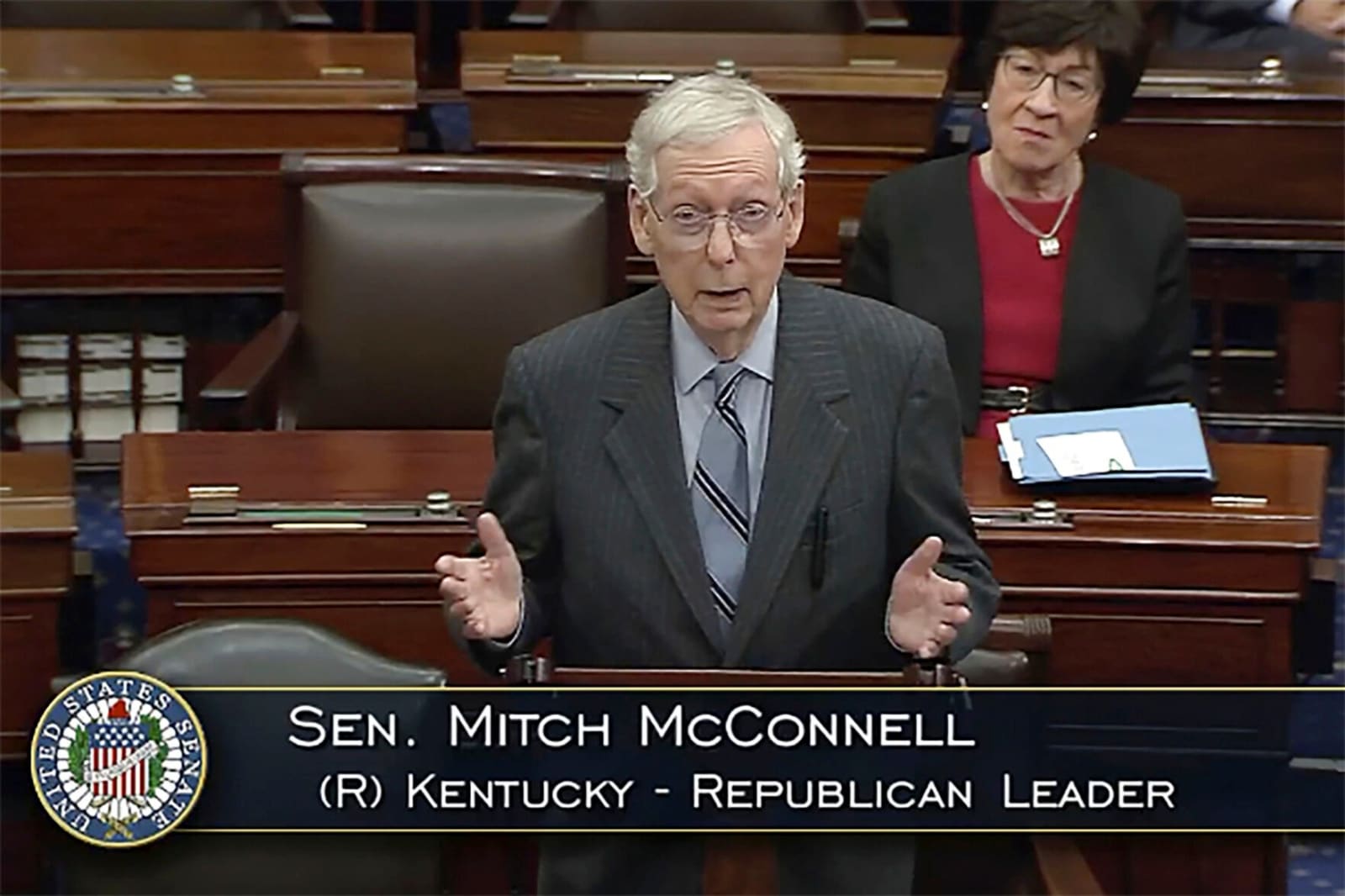 Mitch McConnell announces he will not seek reelection in 2026