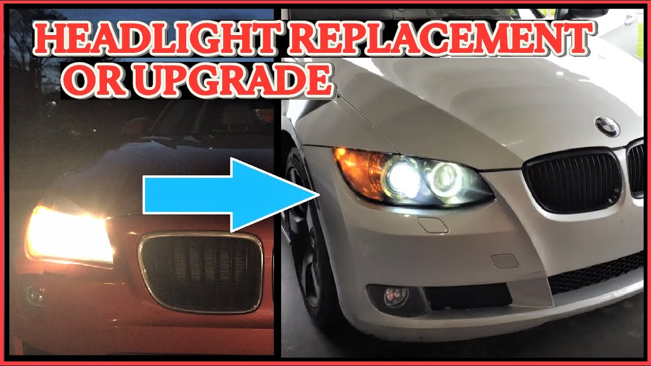 BMW Headlight Replacement Change