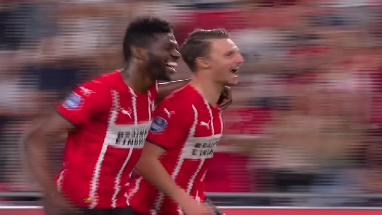 Dutch Eredivisie Soccer League Quick Highlights PSV Eindhoven vs SC
