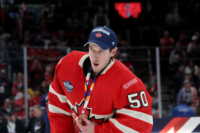 Jordan Binnington saves game for Canada to deny US in 4 Nations overtime