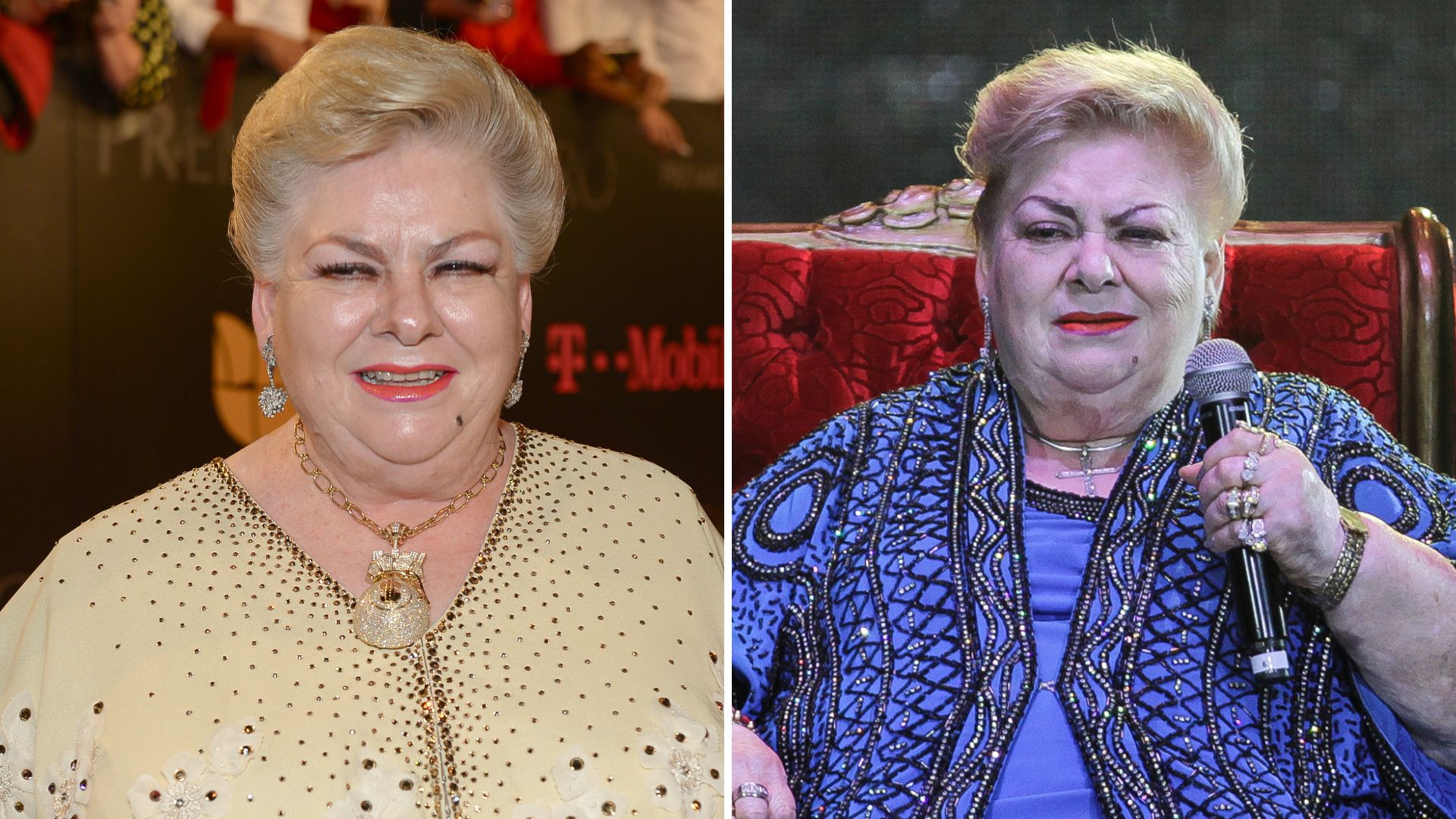 Homenaje a Paquita la del Barrio: su hermana rompe en llanto ante cambio de  urna de las cenizas de la cantante