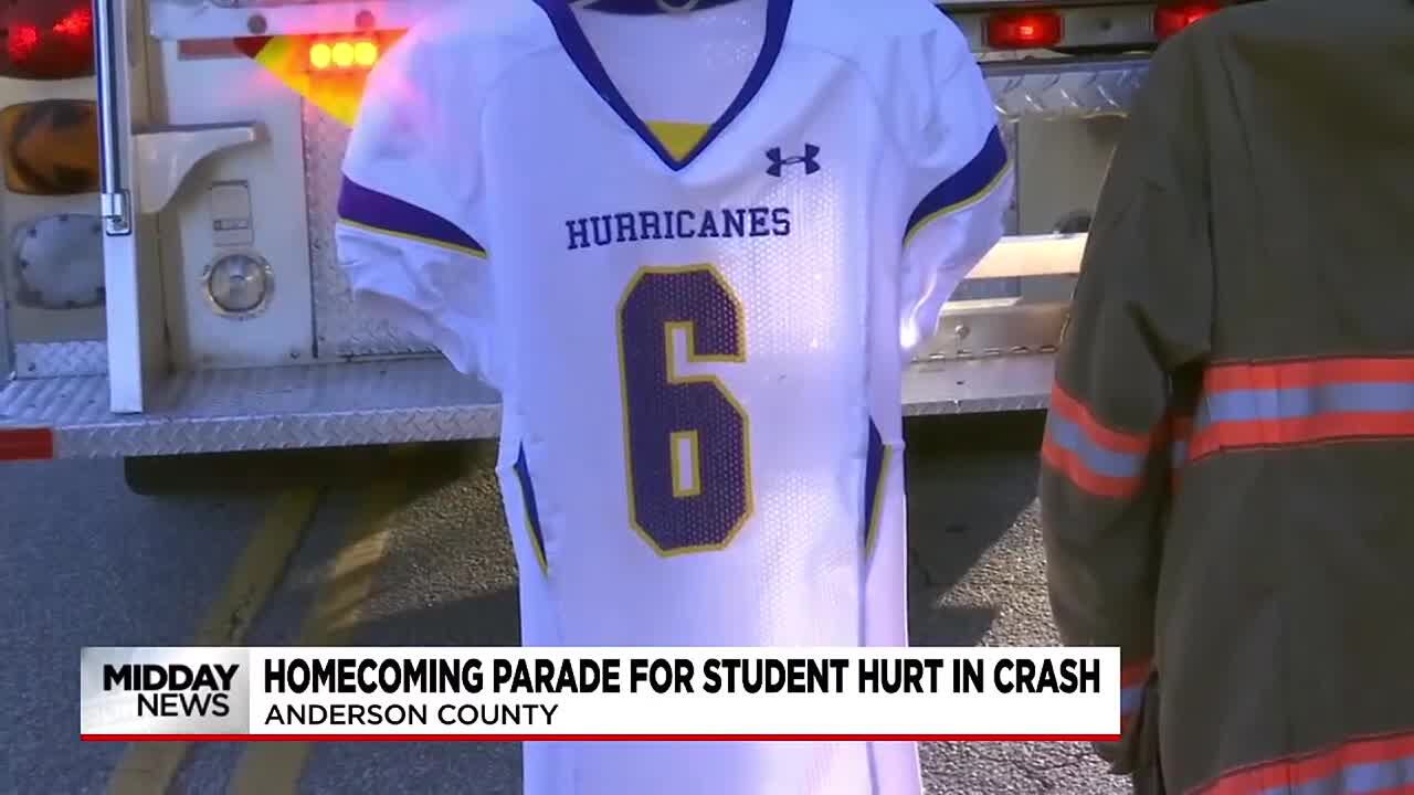 parade to take place for Upstate student hurt in crash