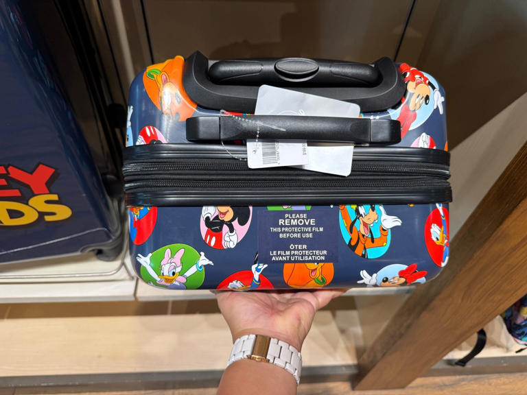 New Mickey and Friends Suitcase and Carry-On At Walt Disney