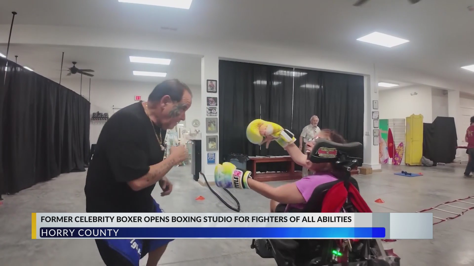 Former celebrity boxer opens boxing studio for fighters of all abilities