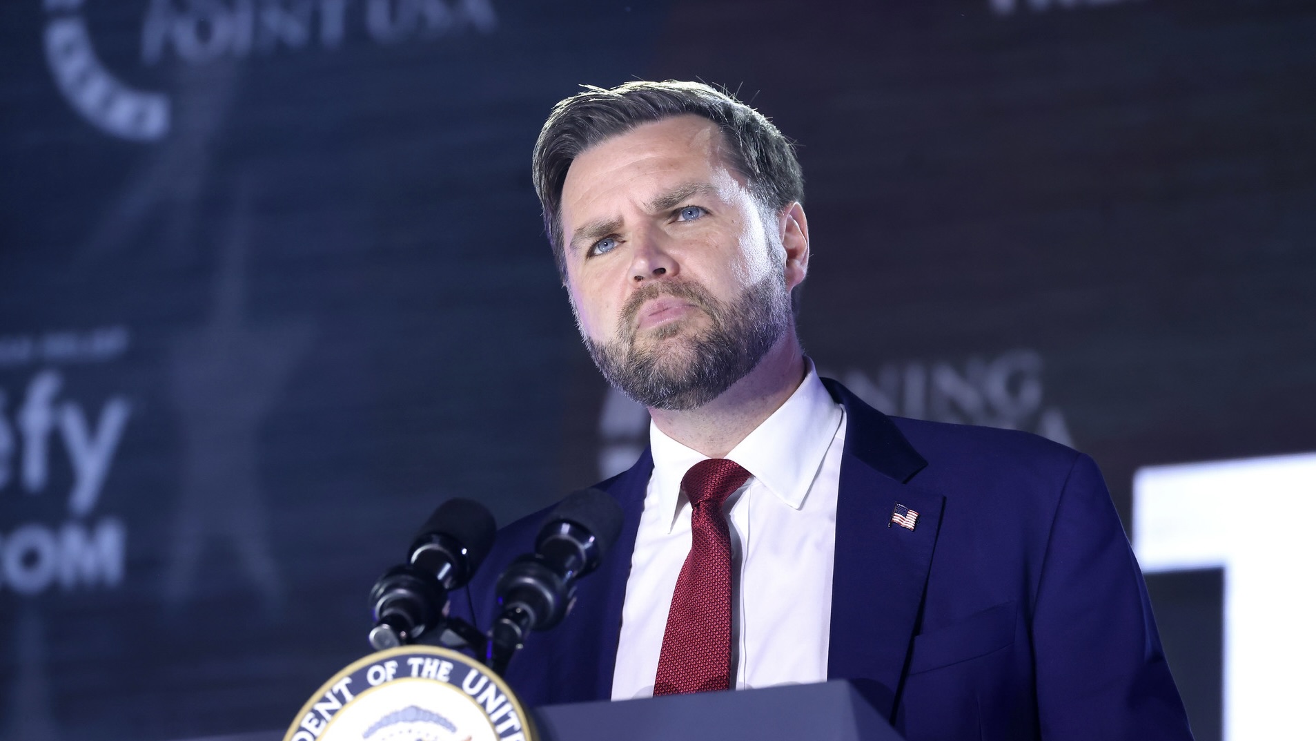 The looksmaxxing vice president Why JD Vance's eyeliner and 'Ozempic