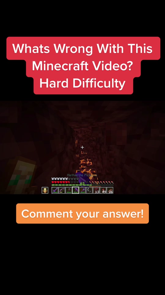 This one is niche knowledge #minecraft #mc #mcyt #puzzle #riddle #tri...