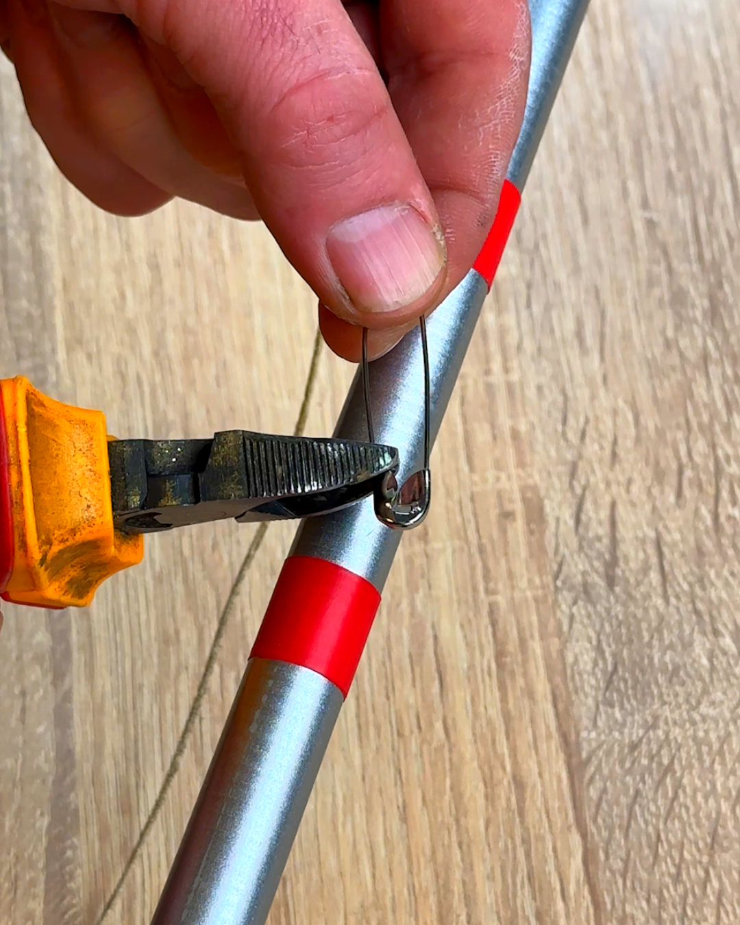 DIY fishing rod upgrade hack 🎣🔧
