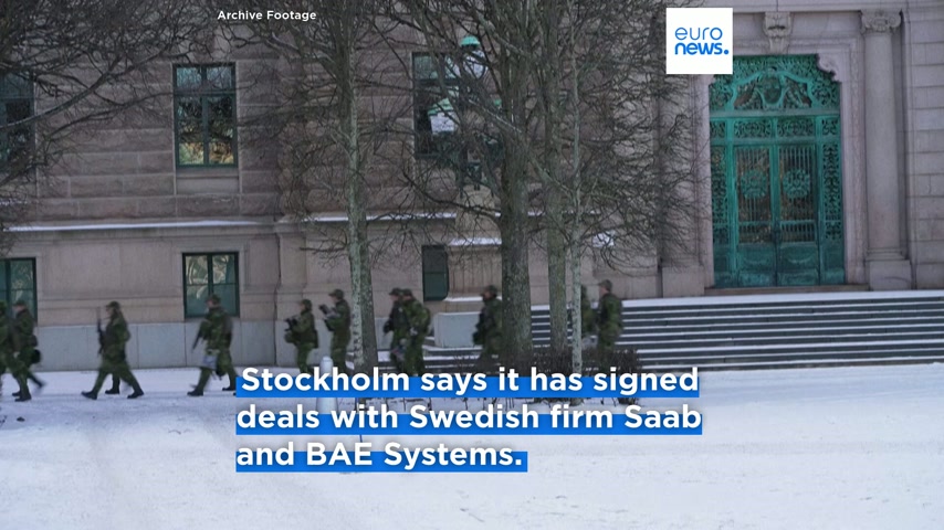 Sweden announces €800 million investment in air and drone defence systems