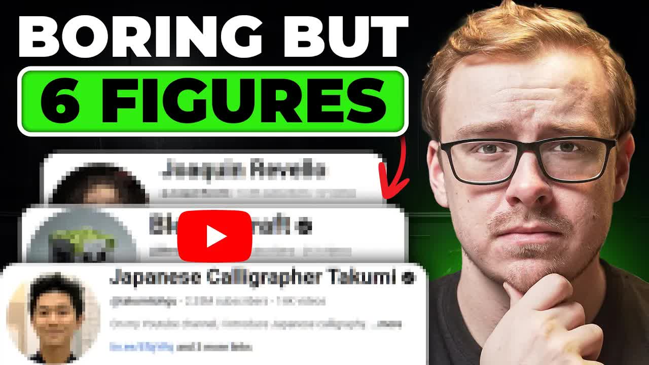 5 YouTube channels that look boring but make 6 figures/year