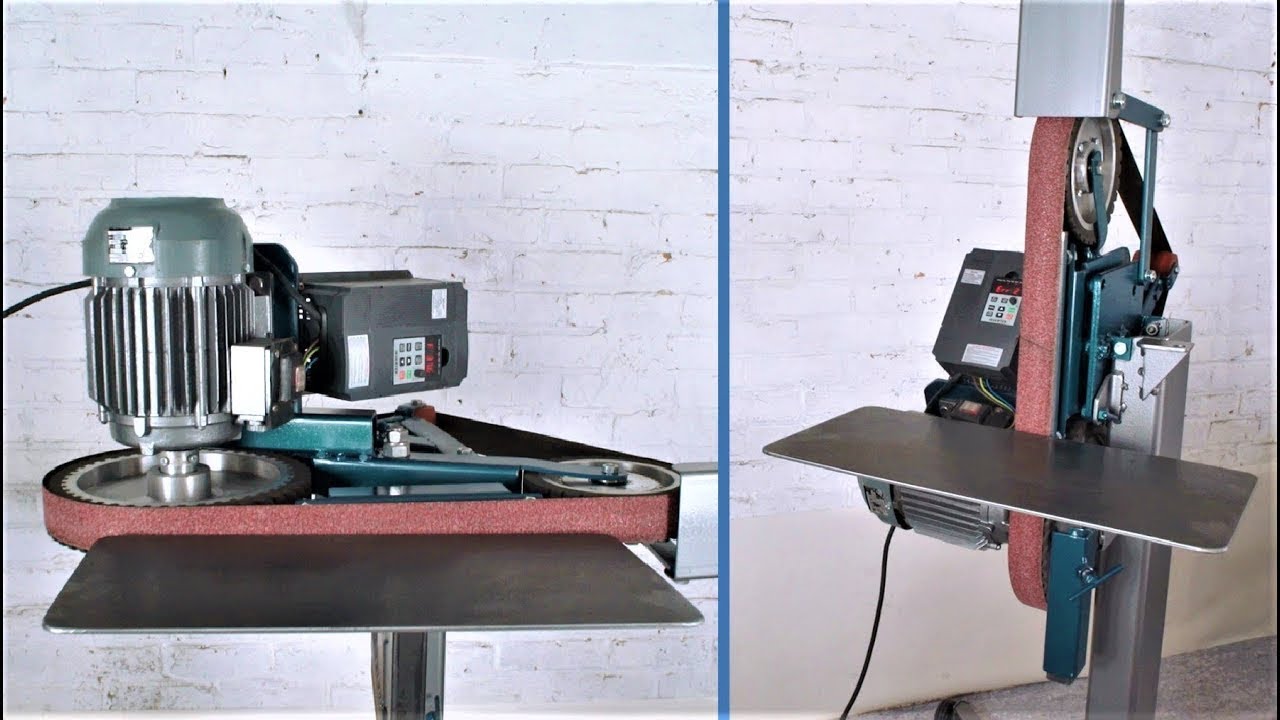DIY belt grinder build: Fabrication, welding, and final test!