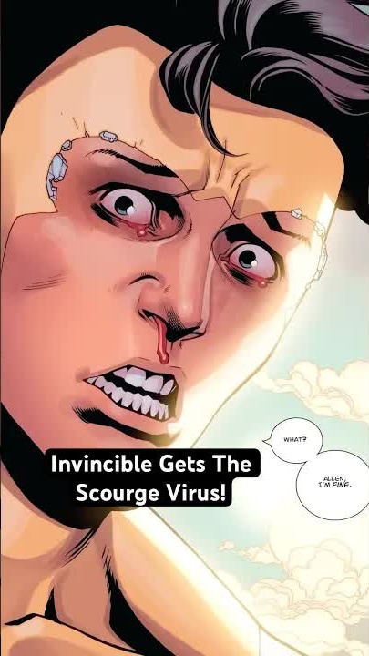 Allen the alien gives Invincible the Scourge virus!