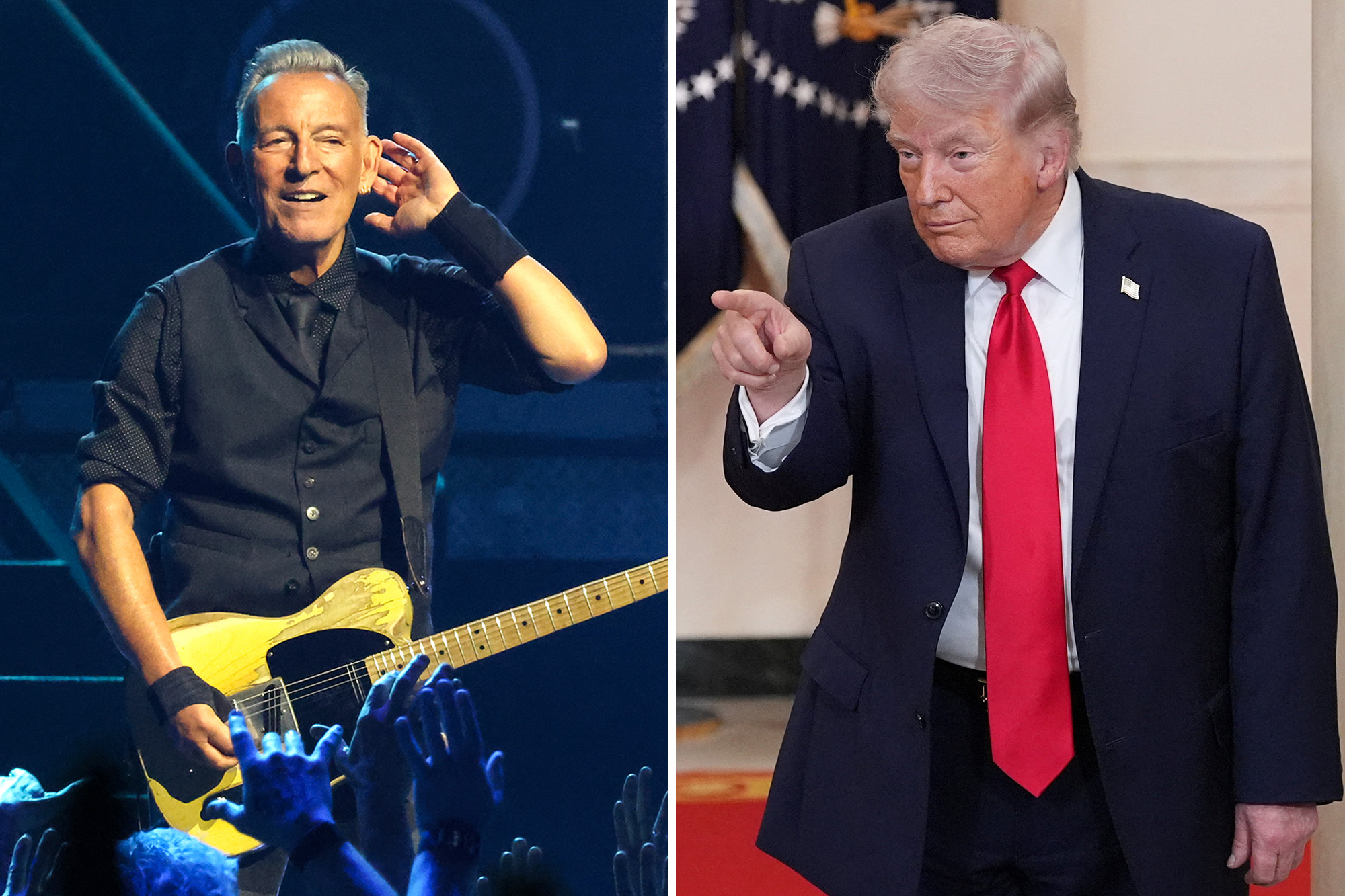 Trump calls for boycott of 'prune' Bruce Springsteen: 'Save your hard ...