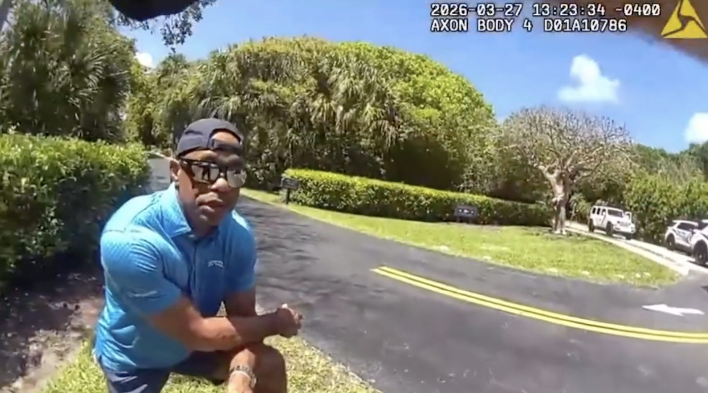 Tiger Woods arrest body cam video released: "I looked down at my phone, and all of a sudden, boom"<br><br>