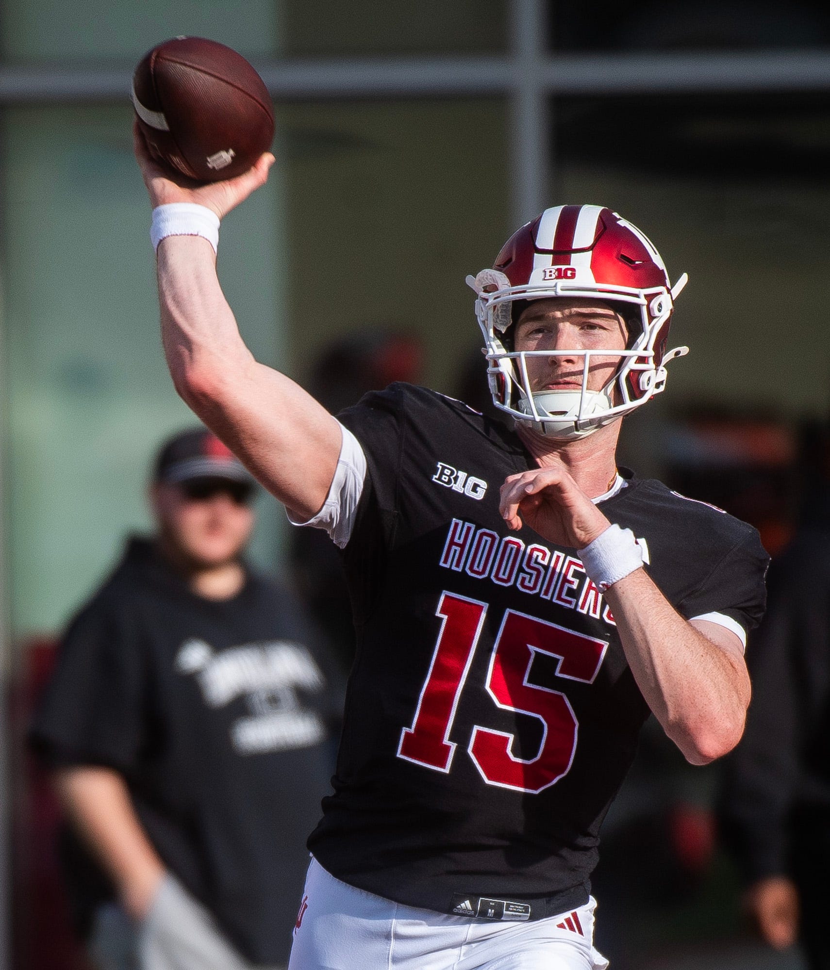 'Dedicated' former Center Grove QB back from injury, impressing Indiana ...